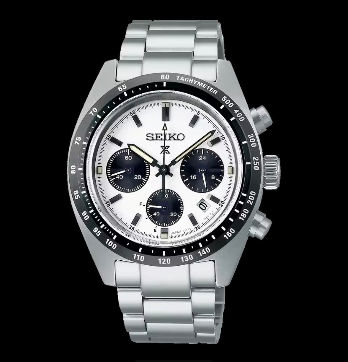 Seiko White Chrono